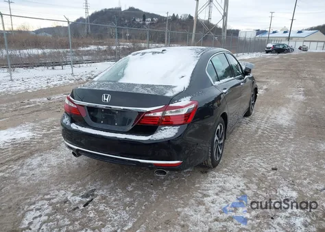 2017 Honda Accord Ex-L V6 из США, поврежденный, VIN 1HGCR3F89HA014794